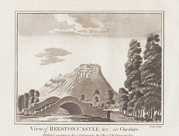 View of Beeston Castle &c in Cheshire 