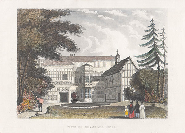 View of Bramhall Hall 