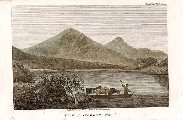 View of Snowdon  Plate 1