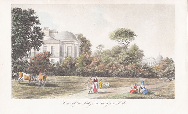 View of the Lodge in the Green Park