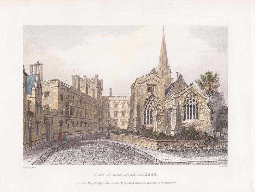 View of Pembroke College.