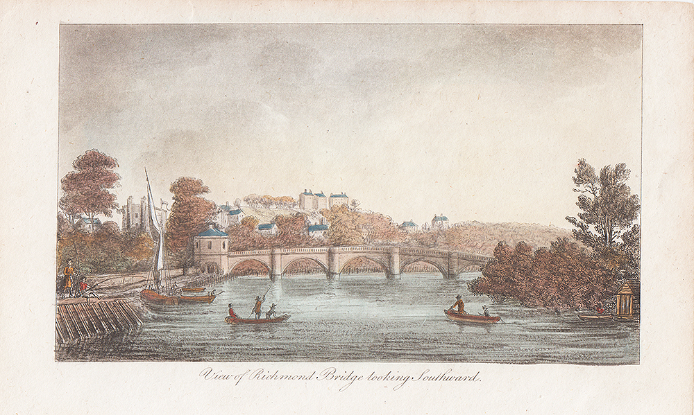 View of Richmond Bridge looking Southward