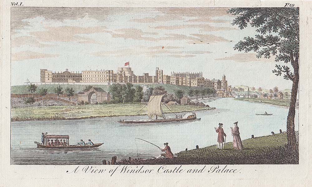 A View of Windsor Castle and Palace 