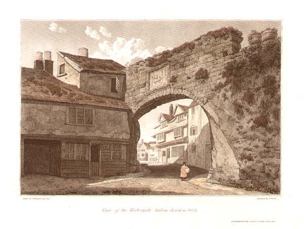 View of Watergate taken down in 1815