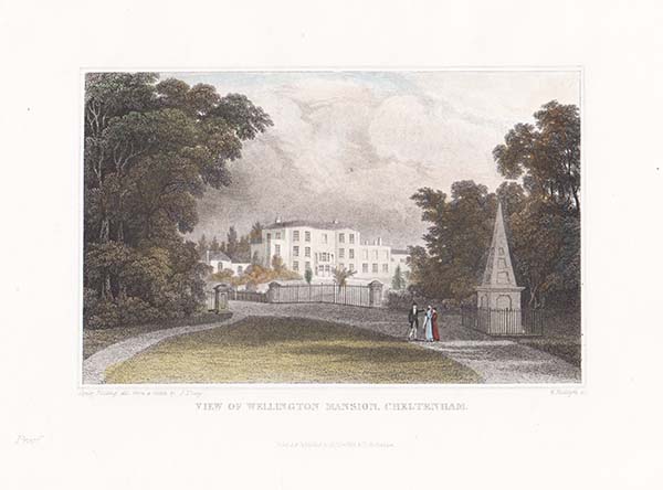 View of Wellington Mansion Cheltenham