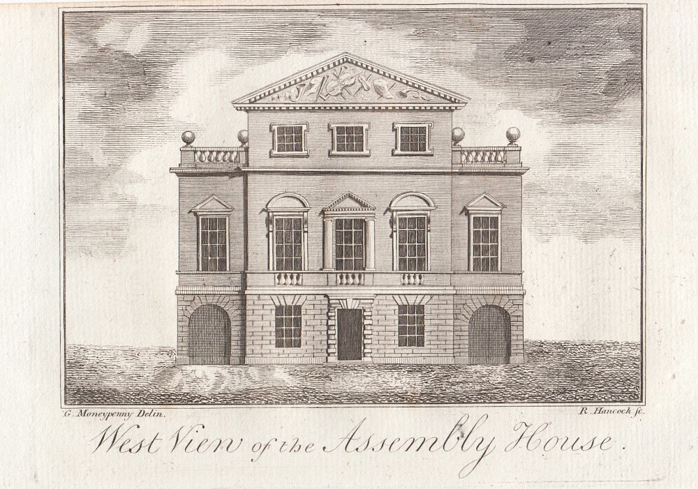 West View of the Assembly House.