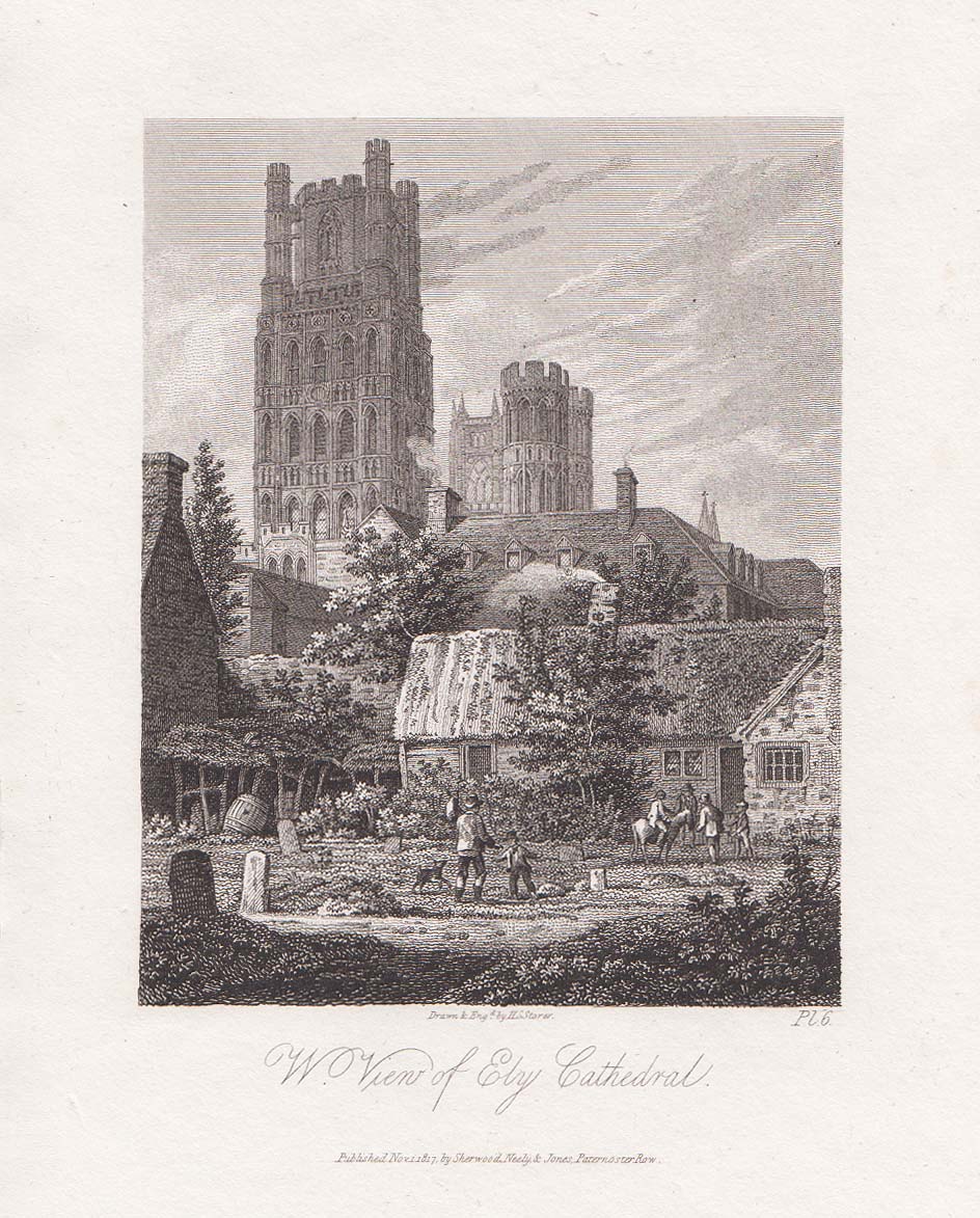 W View of Ely Cathedral 