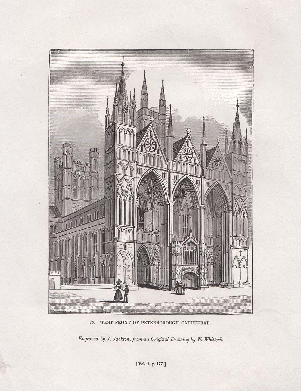 West front of Peterborough Cathedral