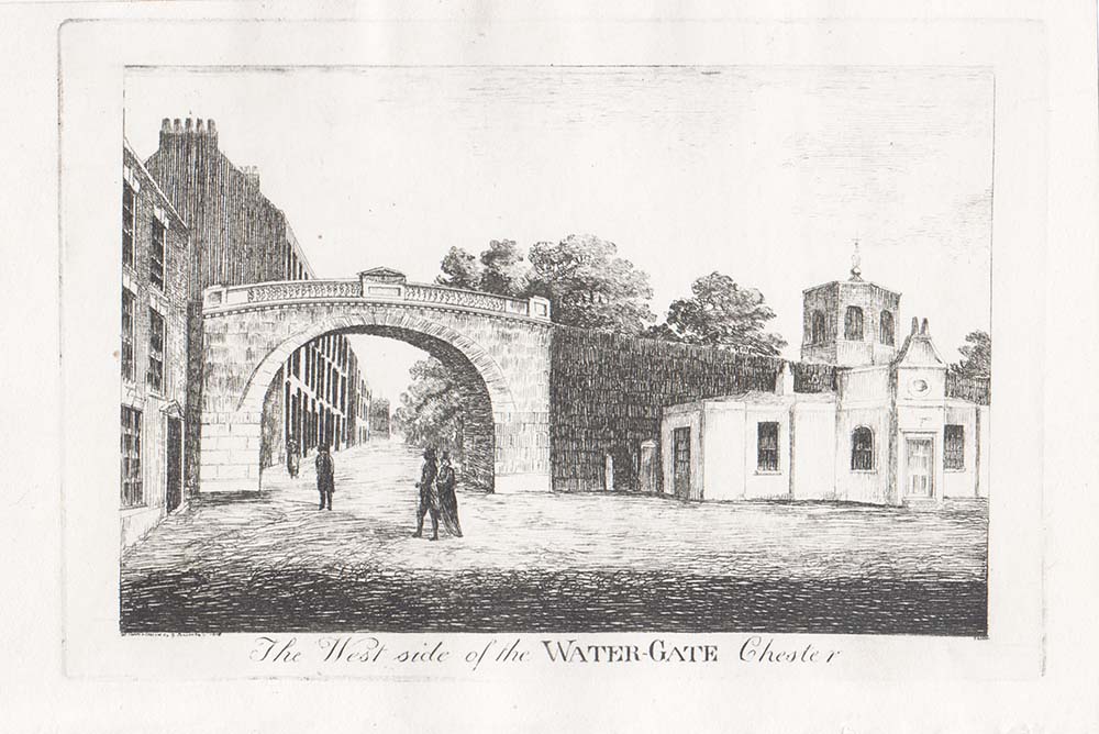 The West Side of the Water Gate, Chester.