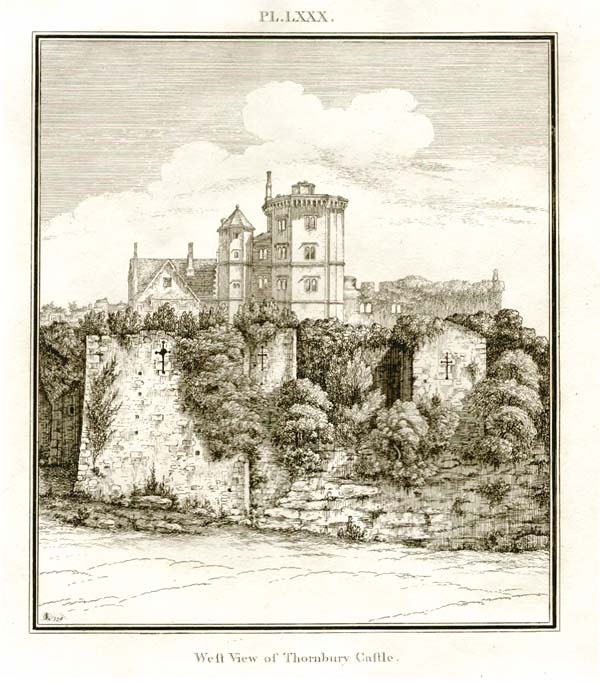 West view of Thornbury Castle