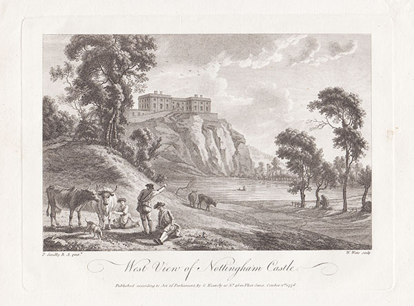 West View of Nottingham Castle 