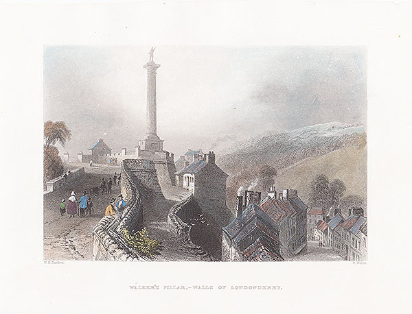 Walker's Pillar - Walls of Londonderry