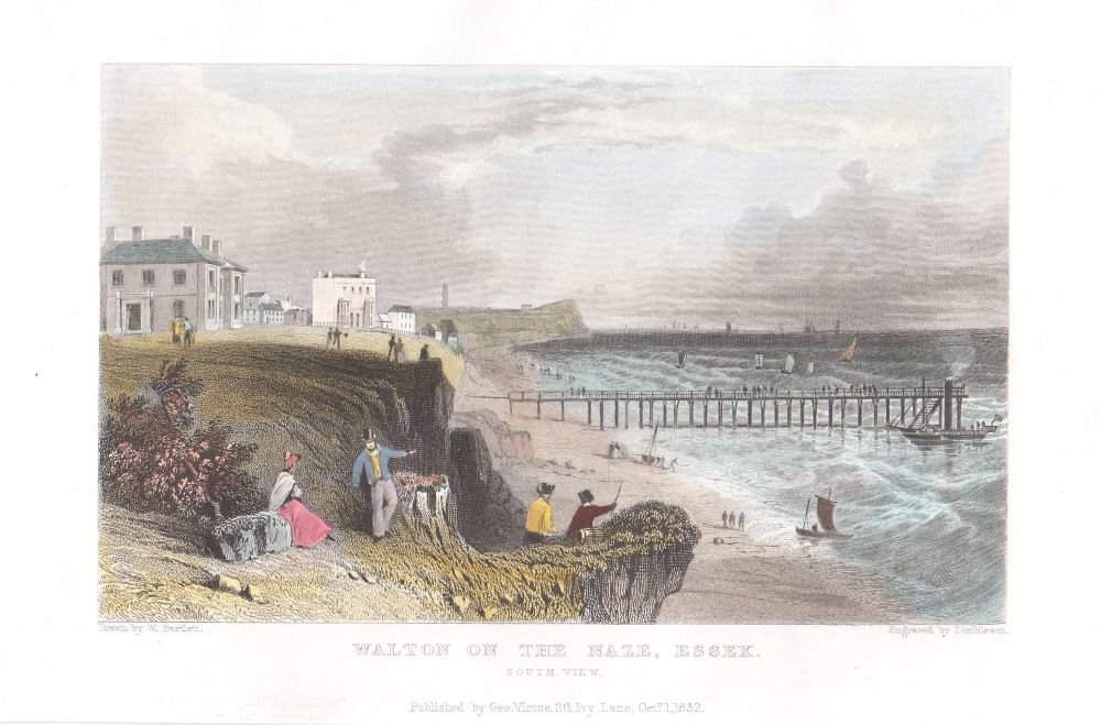 Walton on the Naze, Essex.  South View.