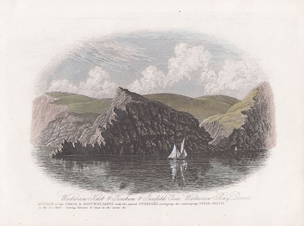 Warbarrow Knob & Tinehman & Punfield Coves Warbarrow Bay Dorset 
