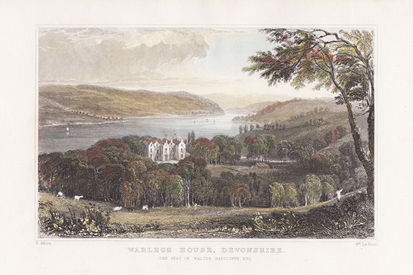 Warlegh House the Seat of Walter Radcliffe 
