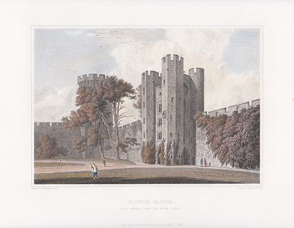 Warwick Castle Gate Tower from the Inner Court 