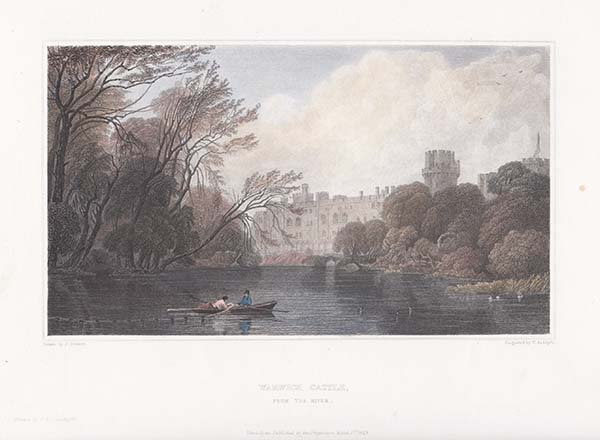 Warwick Castle from the river 
