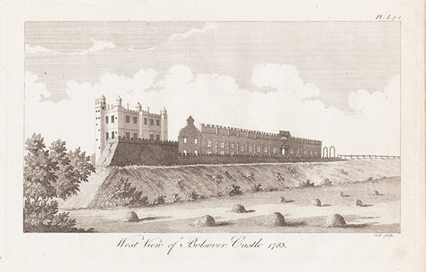 West View of Bolsover Castle 1783
