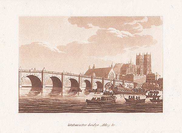 Westminster Bridge Abbey &c Ref: 