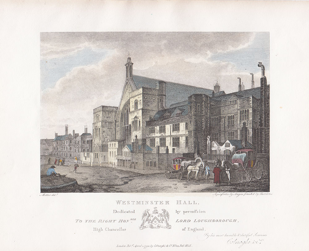 Westminster Hall - Trial of WarrenHastings.