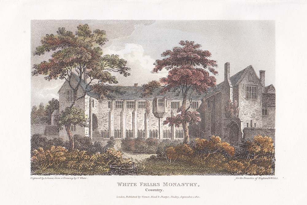 White Friars Monastry, Coventry.