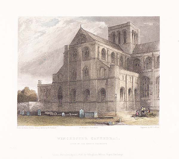 Winchester Cathedral - View of the North Transept