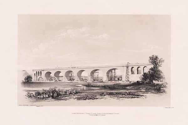 Woolverton Viaduct August, 1837.