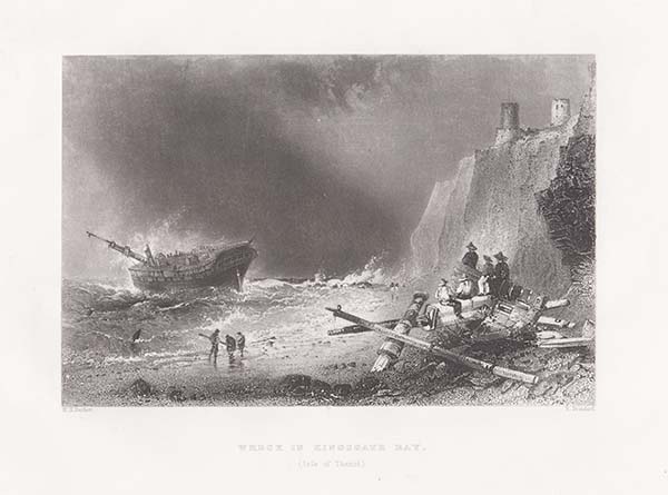Wreck in Kingsgate Bay Isle of Thanet