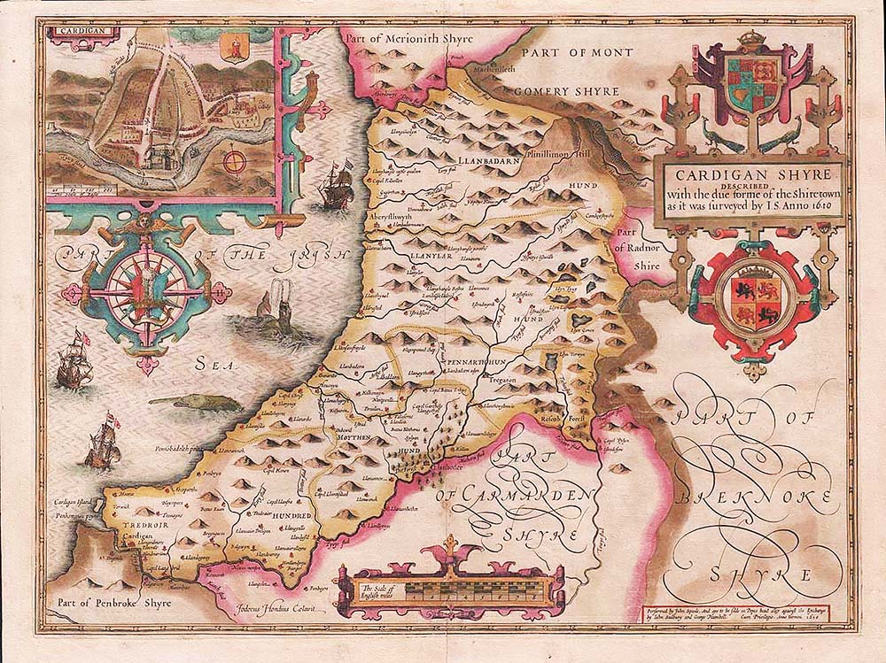 Cardiganshire   (Ceredigion) Maps