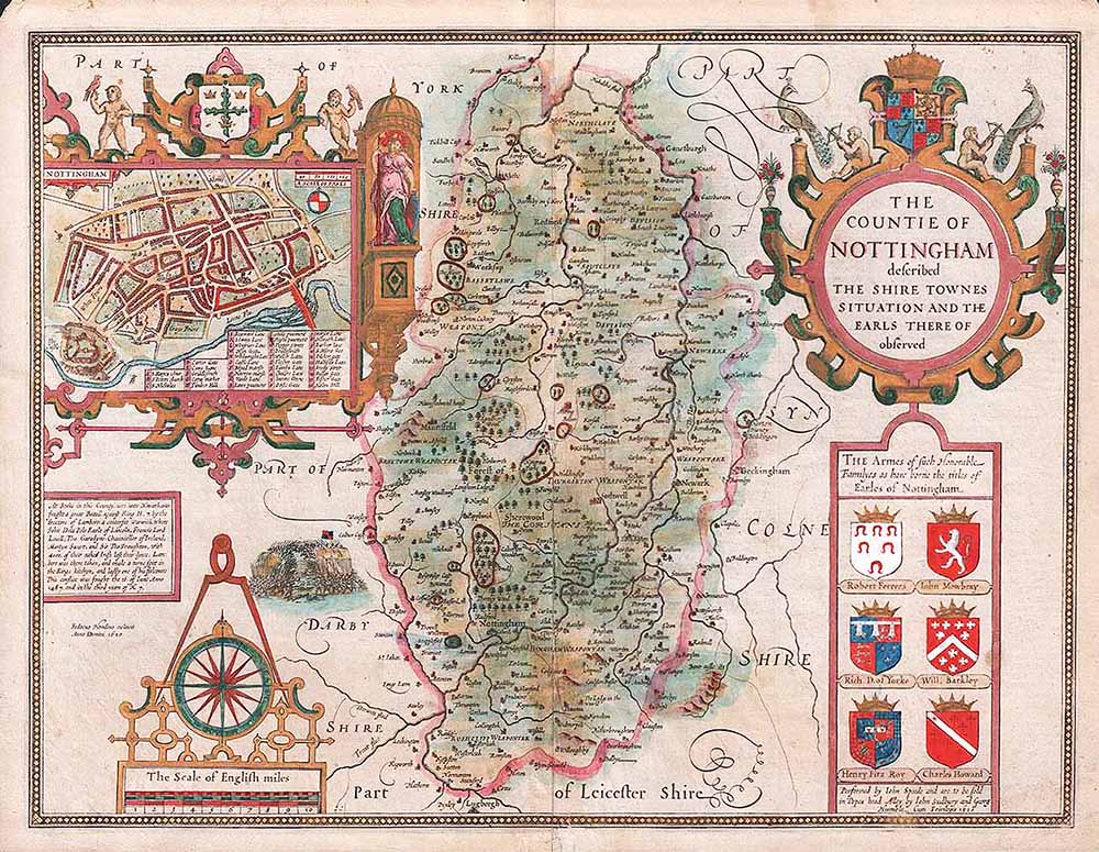 Nottinghamshire Maps