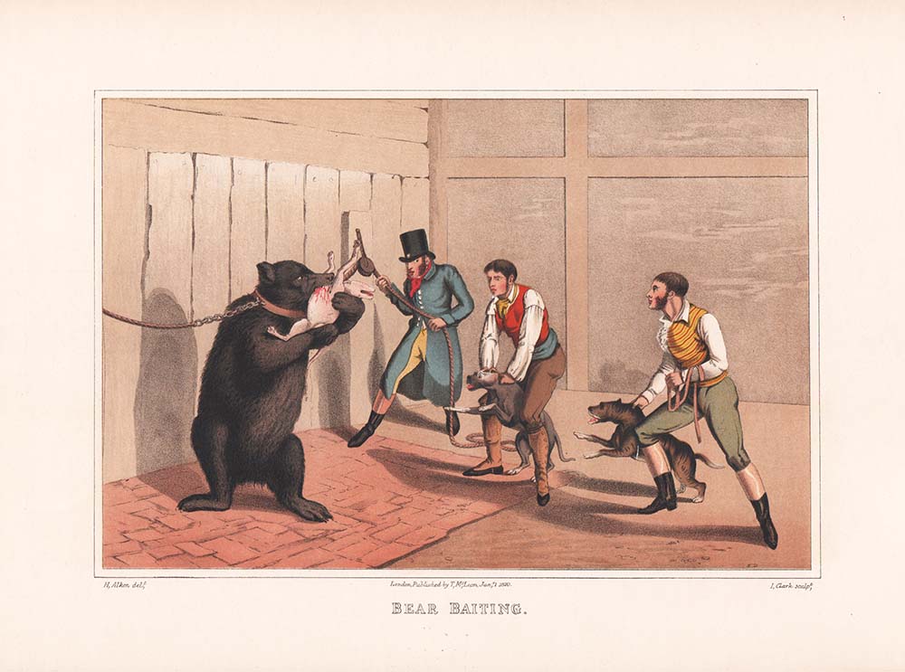 Bear Baiting - Henry Alken