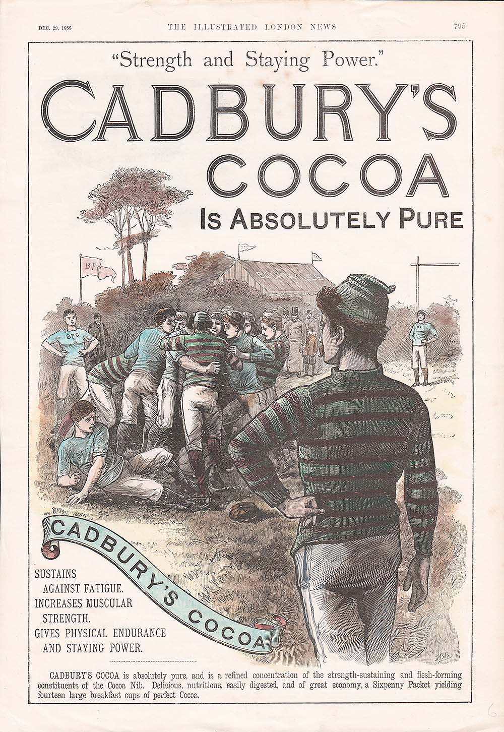 Cadbury's Cocoa Advertisment