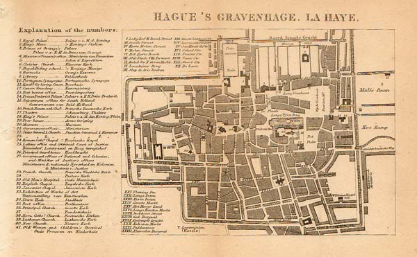 Hague's Gravenhage  La Haye