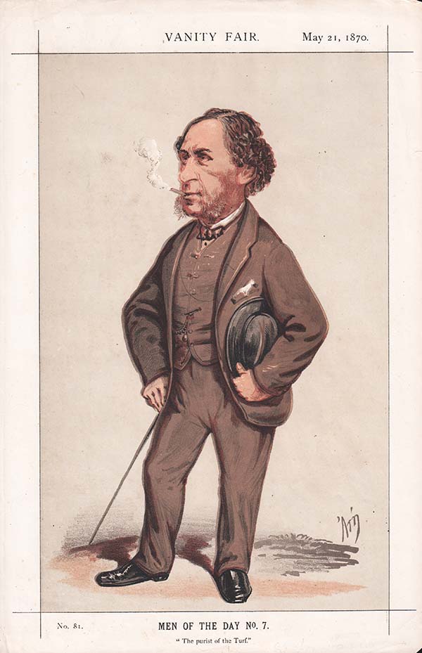 Sir Joseph Henry Hawley 3rd Baronet  English thoroughbred race horse owner