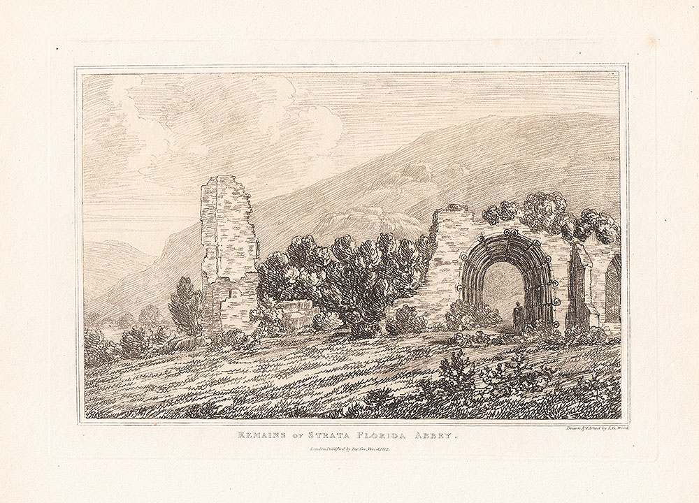 Remains of Strata Florida Abbey